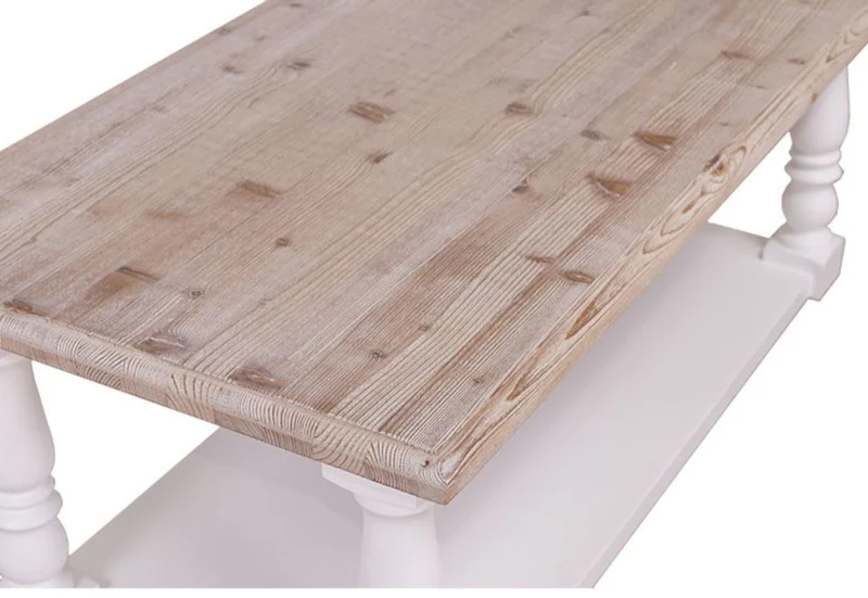 Casa Padrino Landhausstil Couchtisch 120 x 60 x H. 45 cm - Landhausstil Möbel