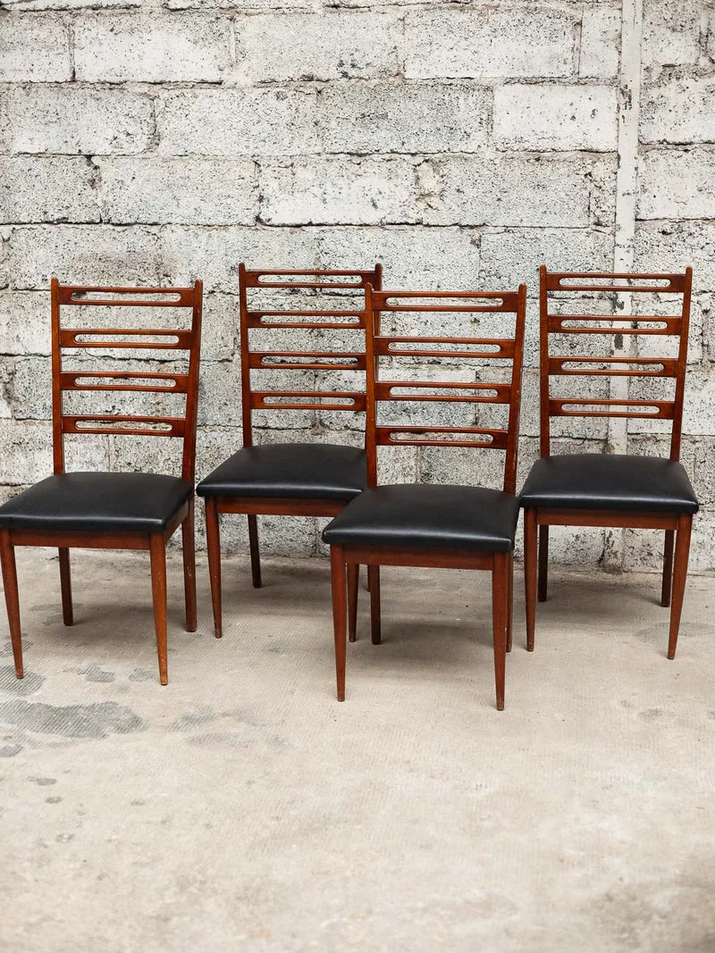 Alma, le lot de 4 chaises scandinaves N°1723
