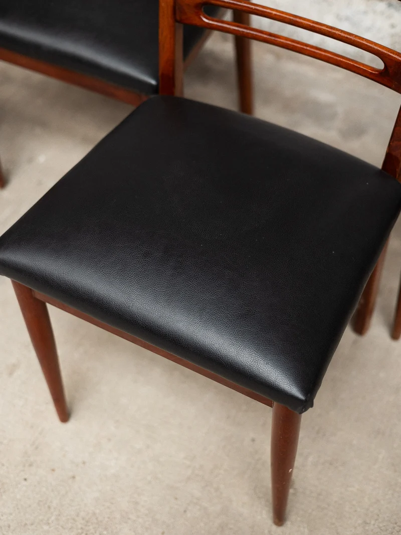 Alma, le lot de 4 chaises scandinaves N°1723