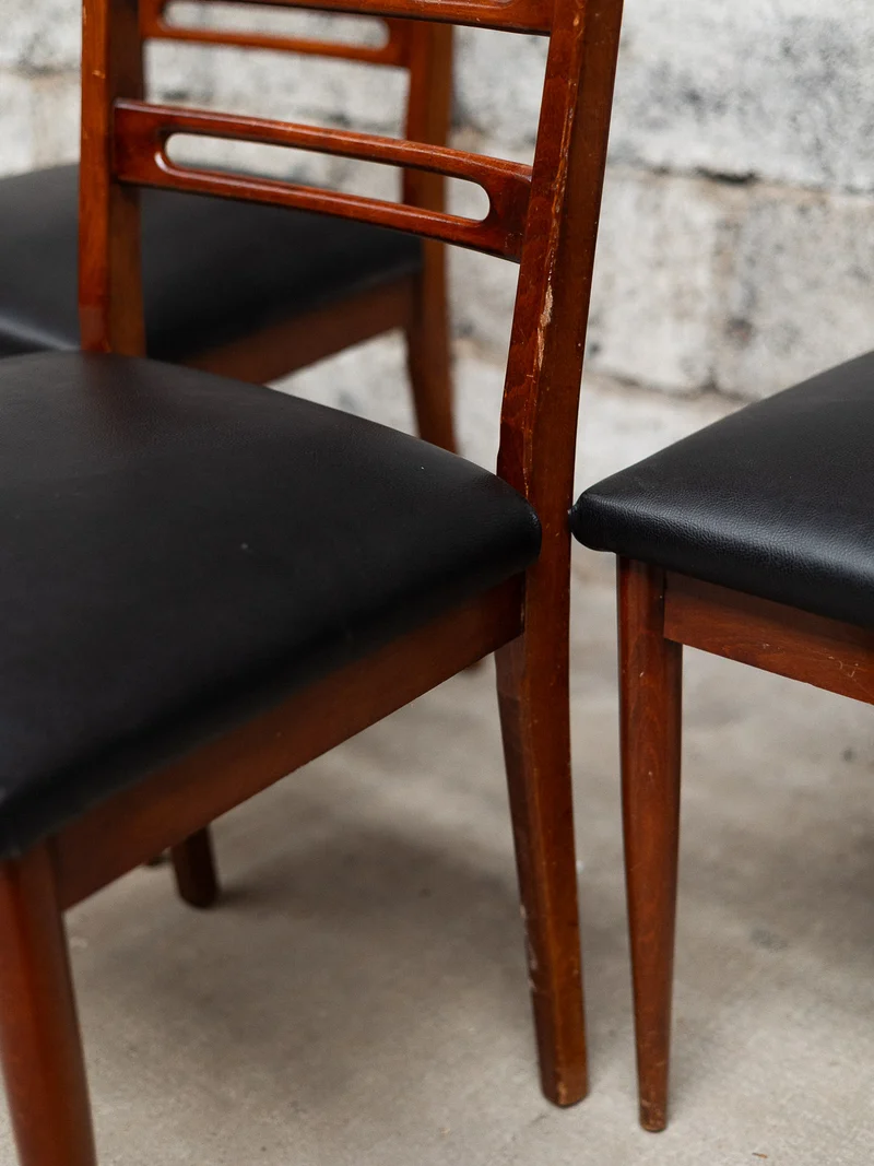 Alma, le lot de 4 chaises scandinaves N°1723