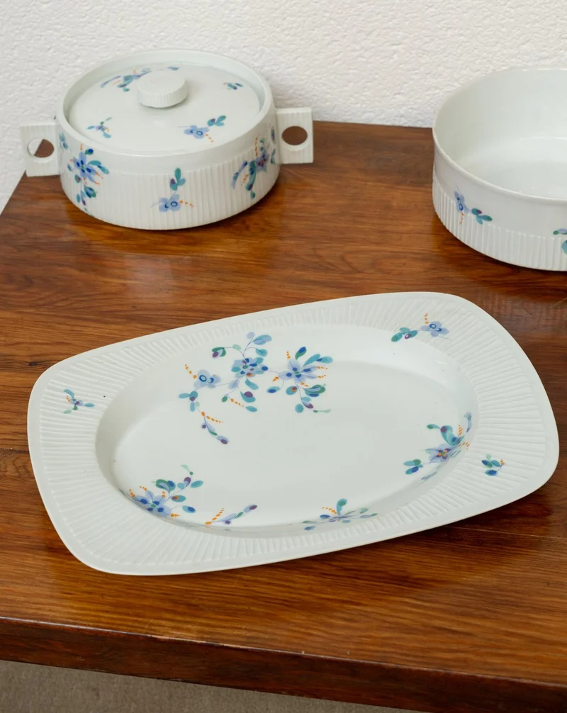 Nestor, le plat de service en porcelaine fine Haviland N°708