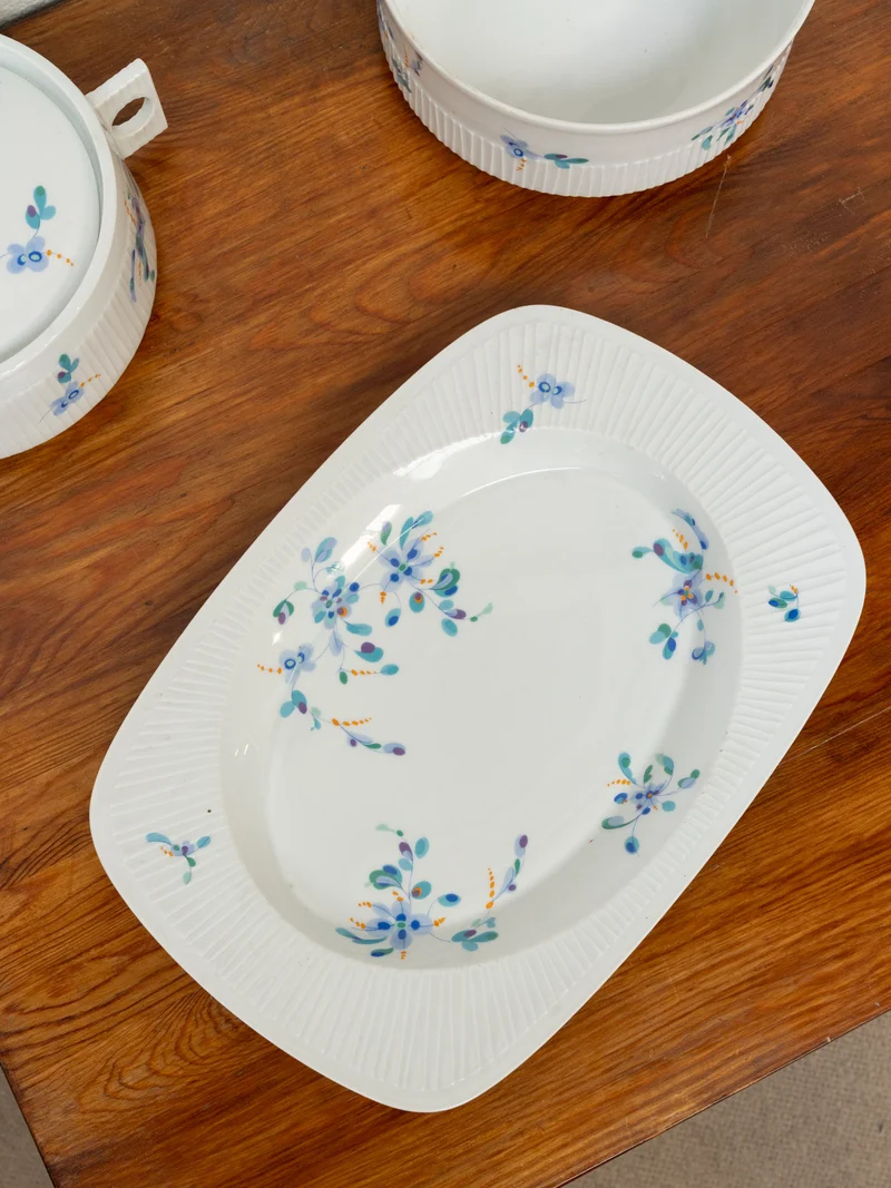 Nestor, le plat de service en porcelaine fine Haviland N°708