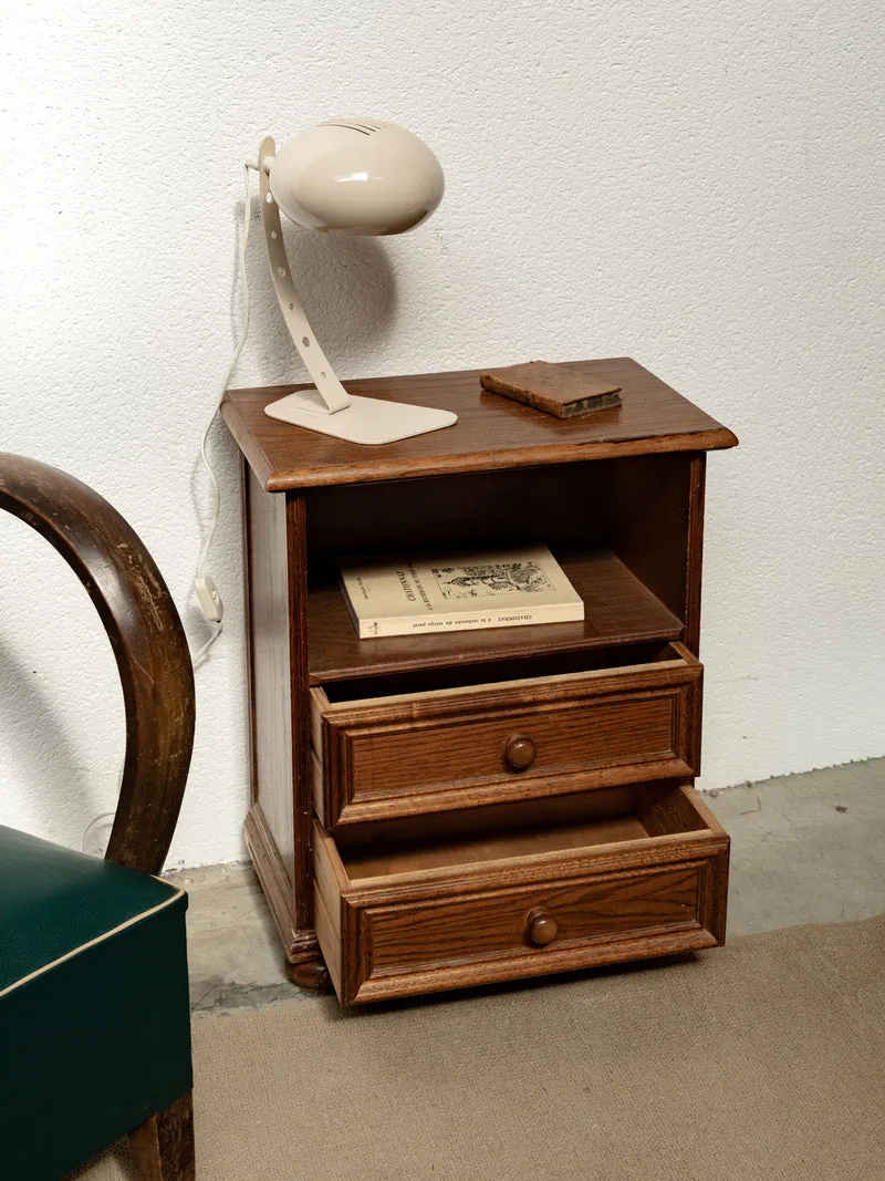 Odile, la table de chevet en bois N°1459