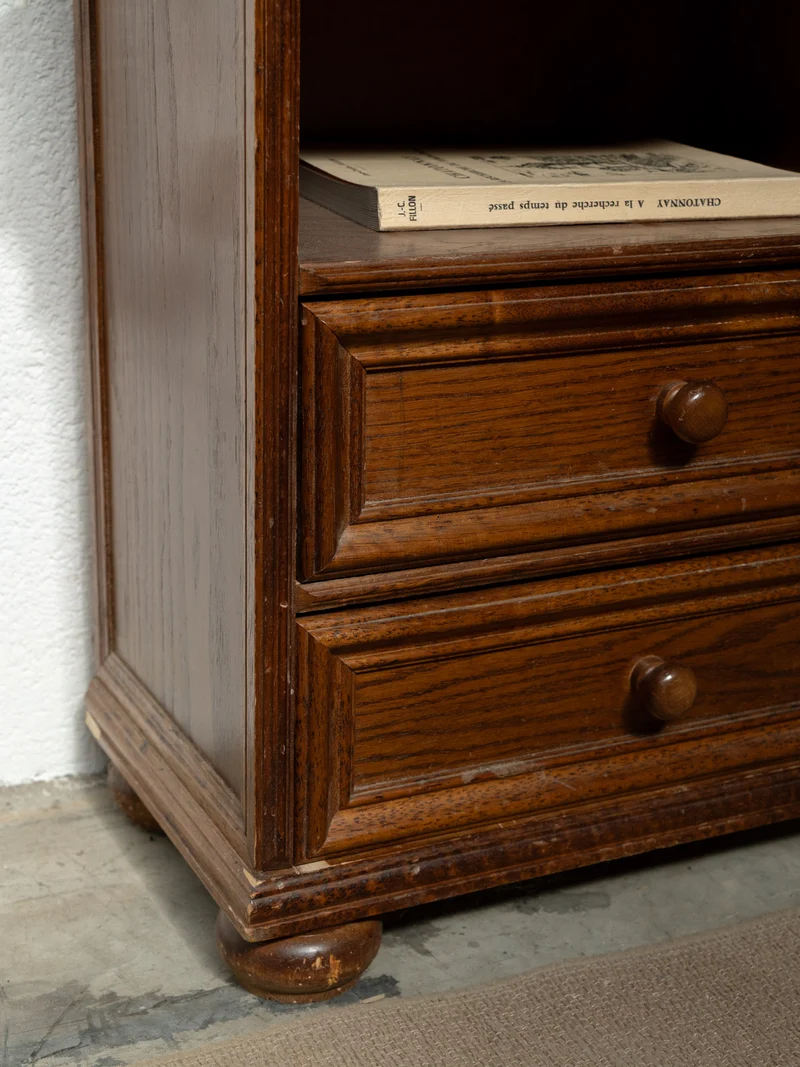 Odile, la table de chevet en bois N°1459