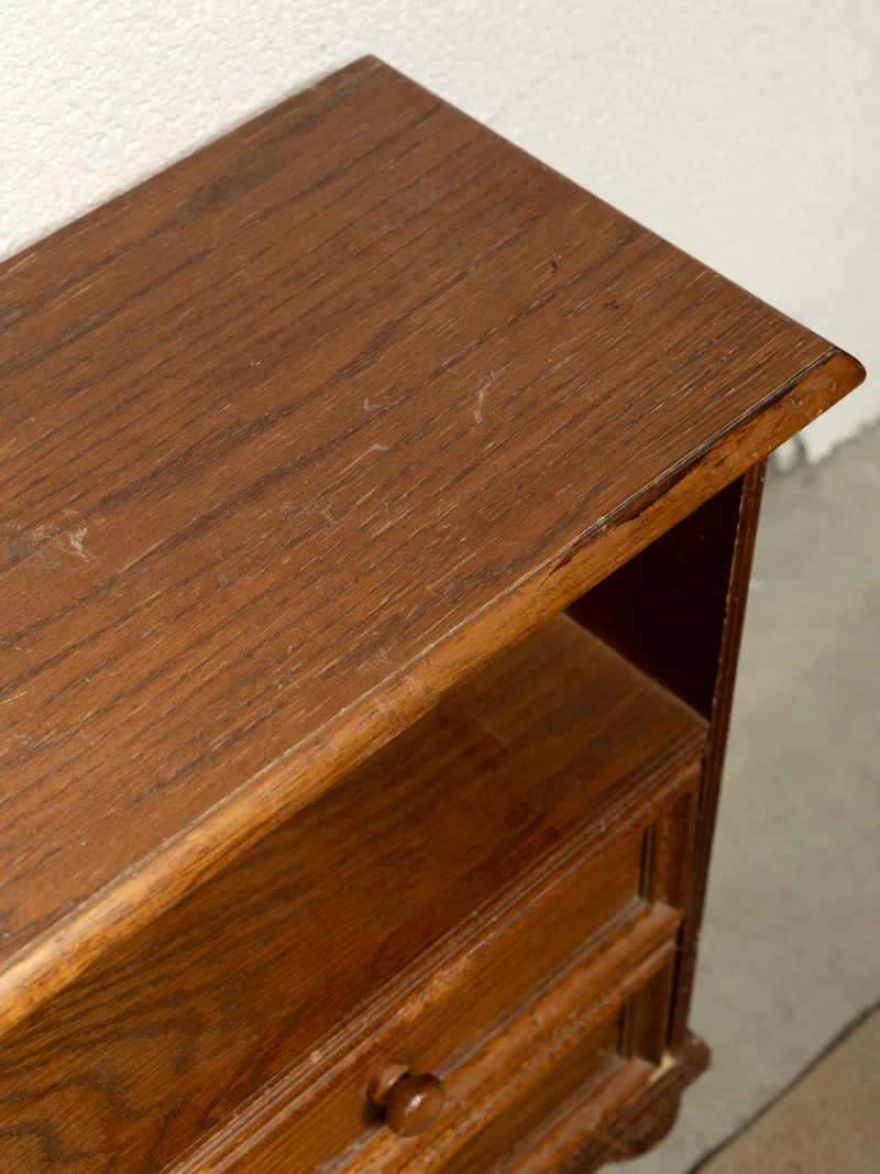 Odile, la table de chevet en bois N°1459