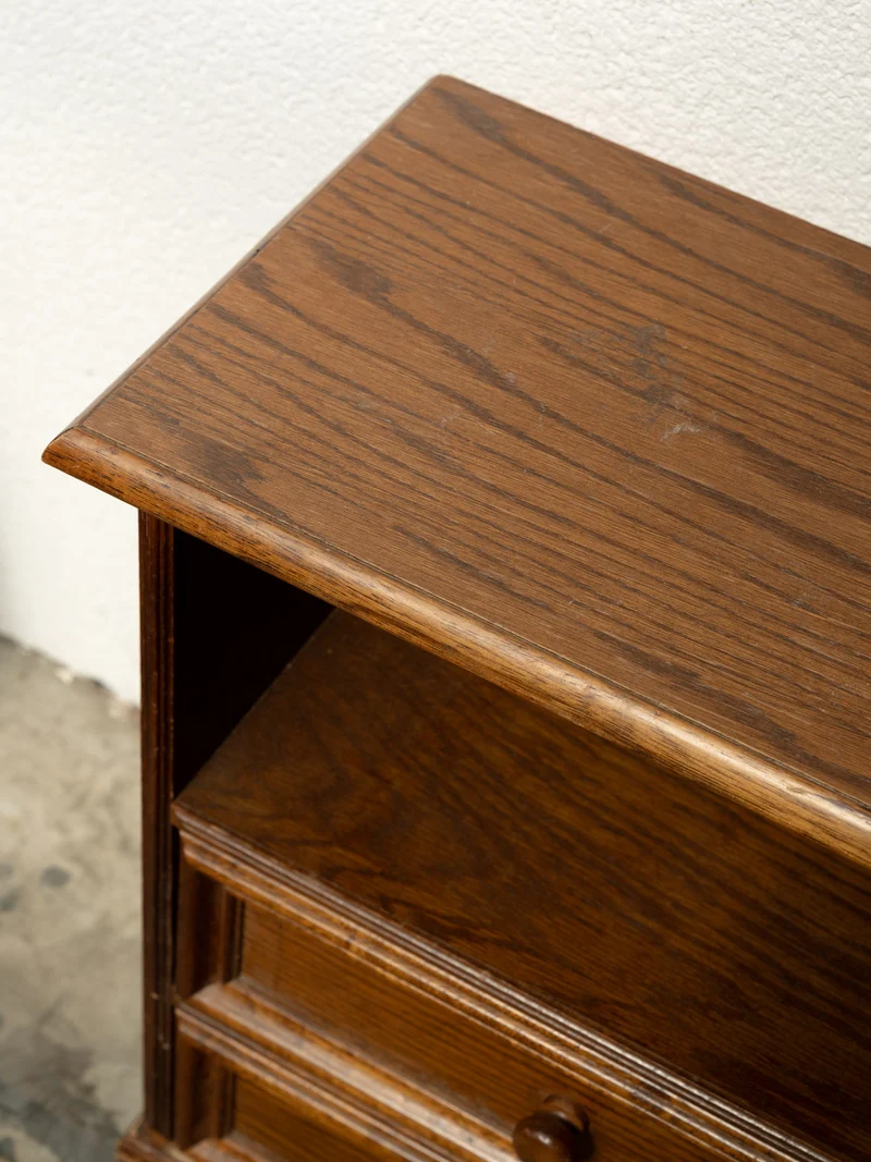 Odile, la table de chevet en bois N°1459