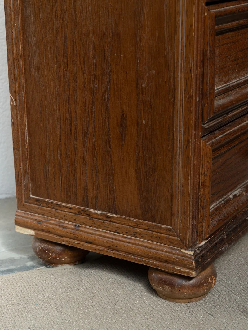 Odile, la table de chevet en bois N°1459