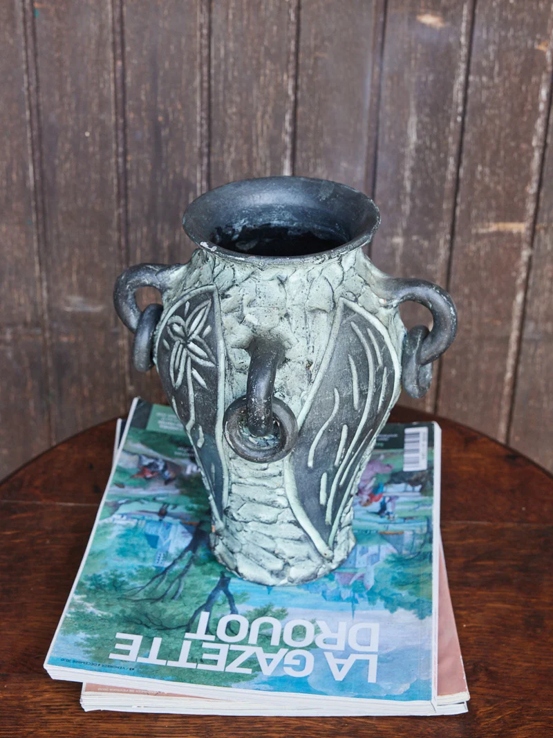 Edmond, le vase en poterie à anneaux N°182