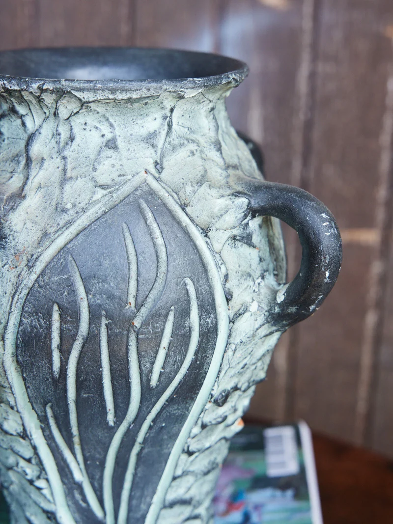 Edmond, le vase en poterie à anneaux N°182