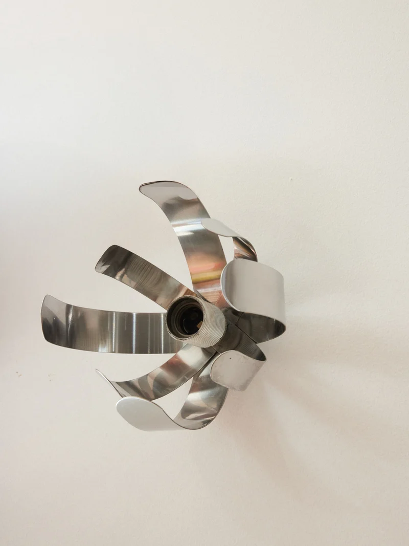 Suzette, la paire d'appliques en chrome N°227