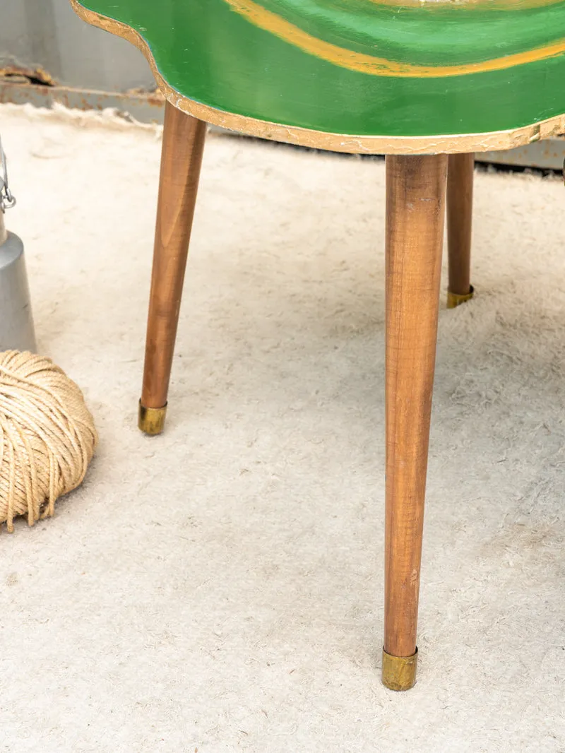 Barbara, les tables gigognes en bois vertes N°171