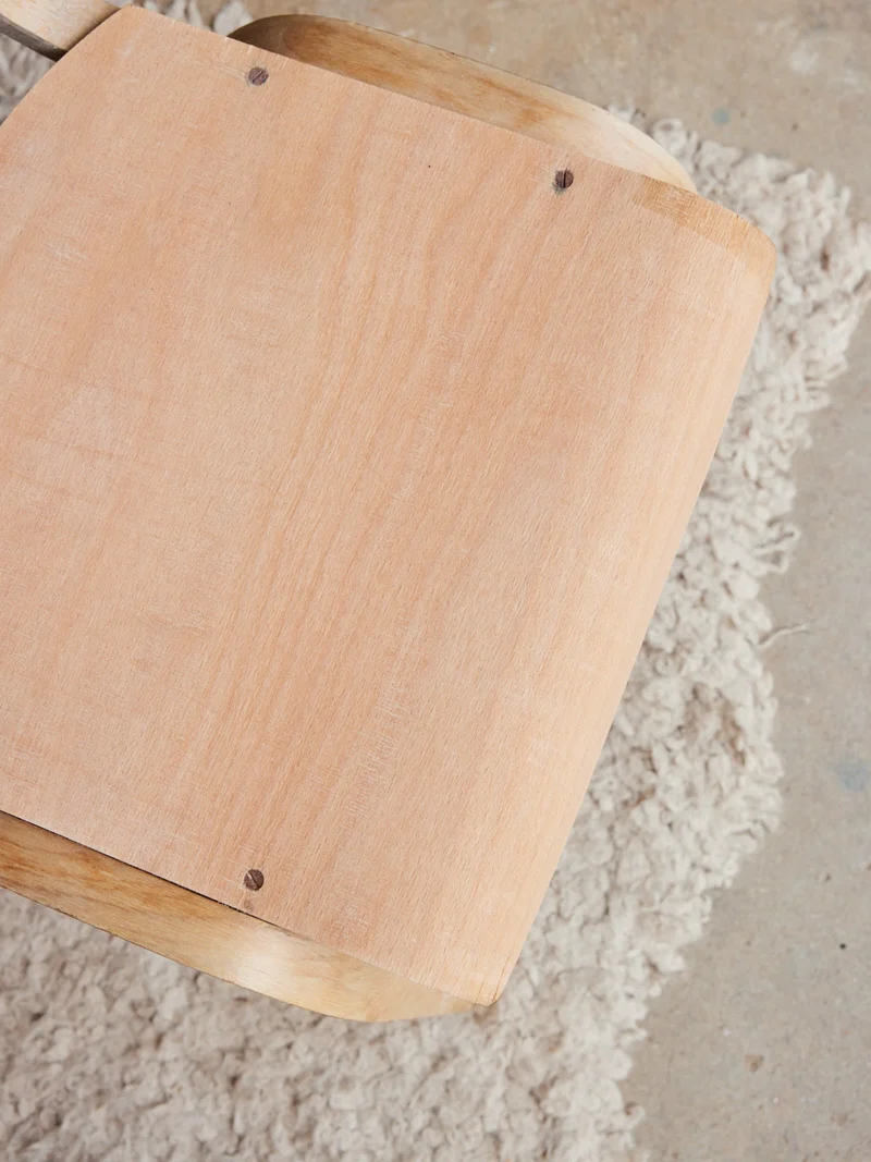 Ernestine, la paire de chaises en bois clair pour enfant N°1290