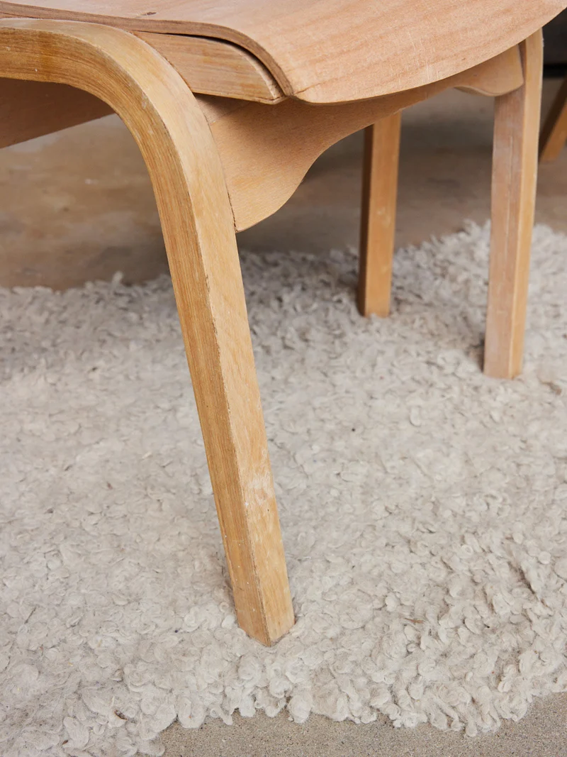 Ernestine, la paire de chaises en bois clair pour enfant N°1290