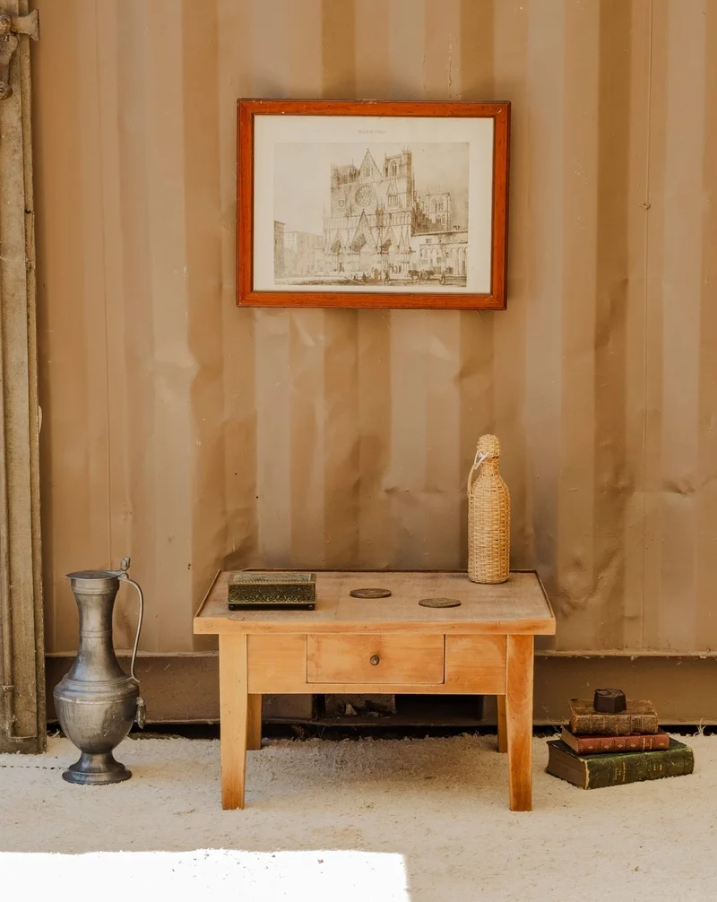 Léonie, la table basse en bois N°1057