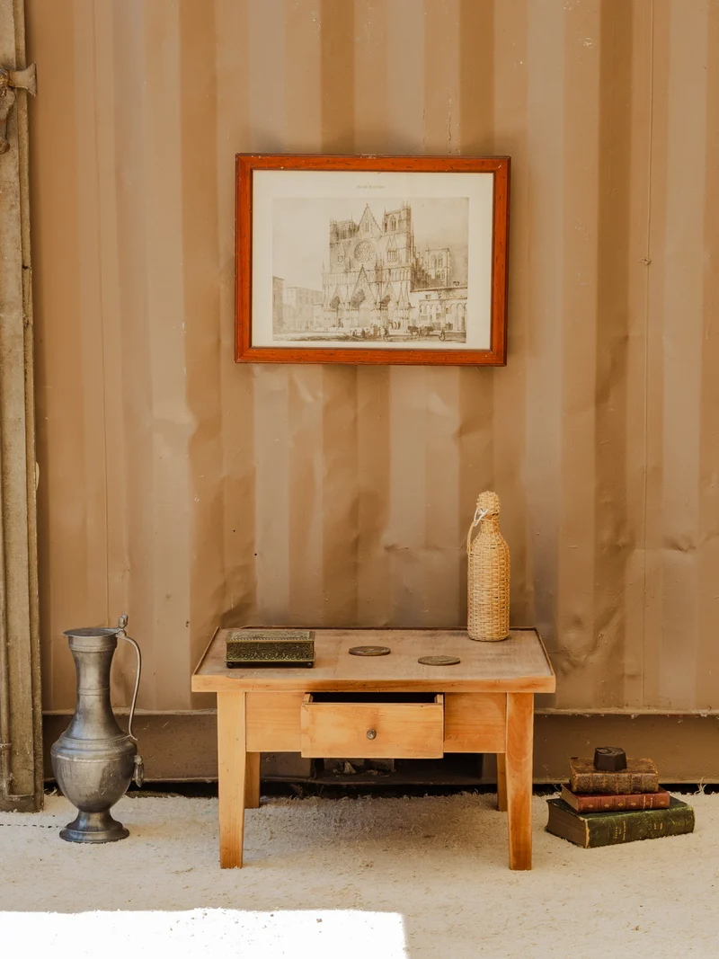 Léonie, la table basse en bois N°1057