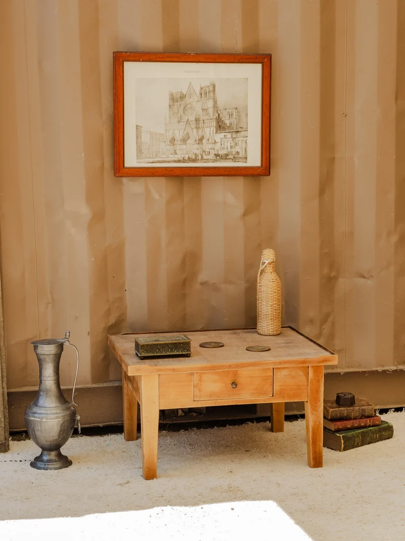 Léonie, la table basse en bois N°1057