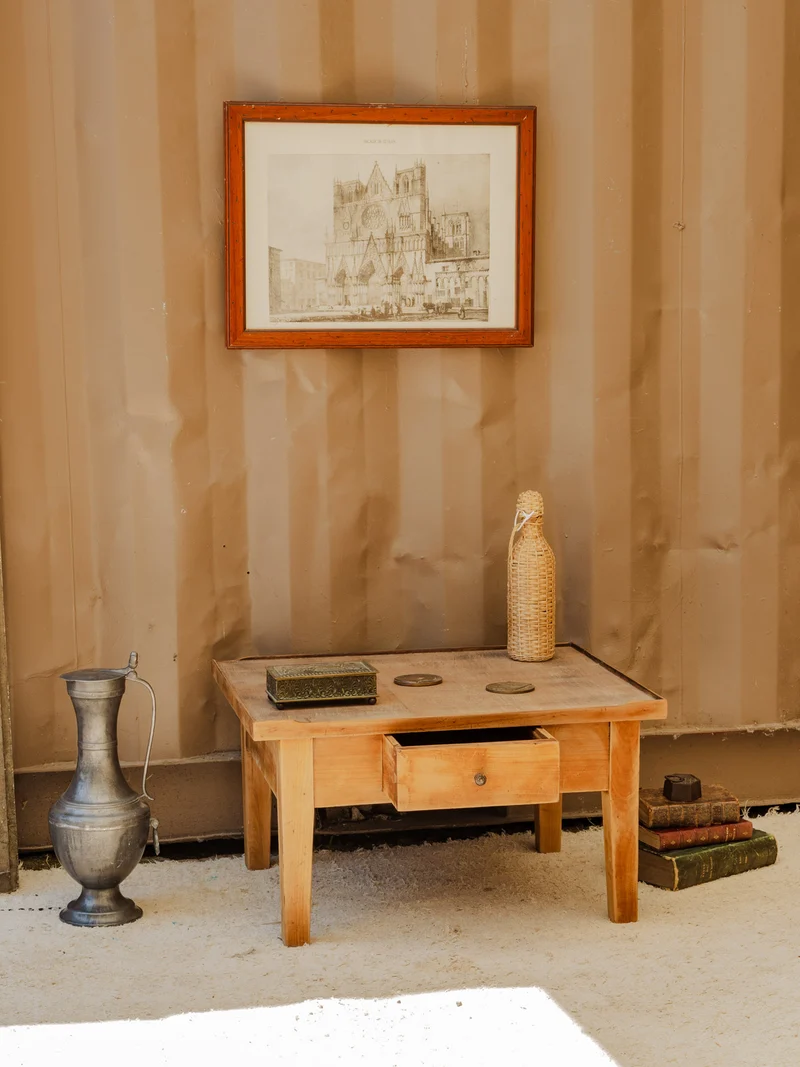 Léonie, la table basse en bois N°1057