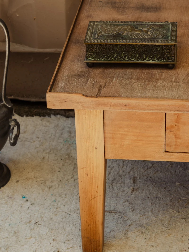 Léonie, la table basse en bois N°1057