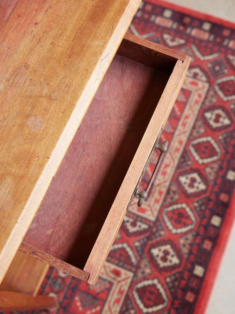 Francine, la console en bois miel N°1042