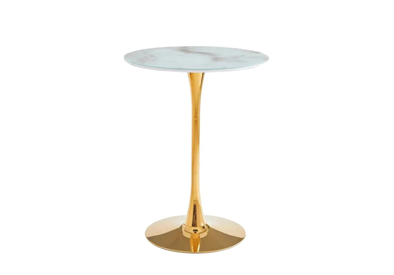 Ensemble table chaise bar noire marbre noir - Viola
