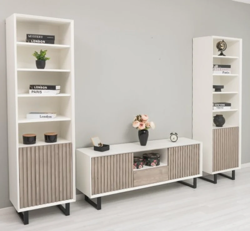 Casa Padrino TV Schrank im Landhausstil mit 2 Türen und 1 Schublade, 160 x 40 x 60 cm