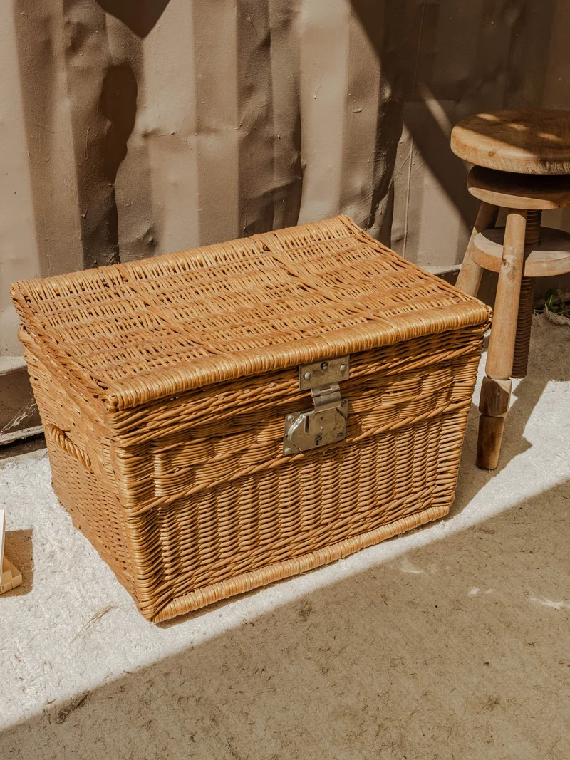 Lucienne, la malle en osier N°309