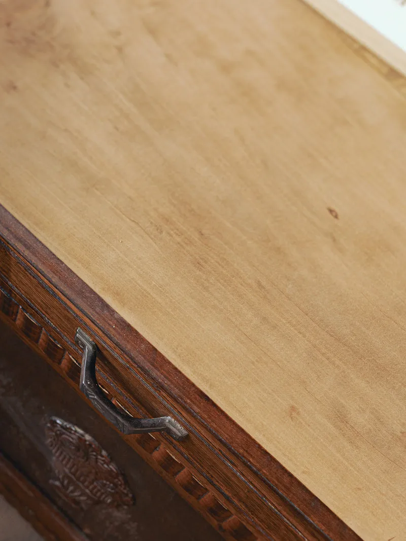 Gilbert, le buffet confiturier de ferme en bois brut N°1650