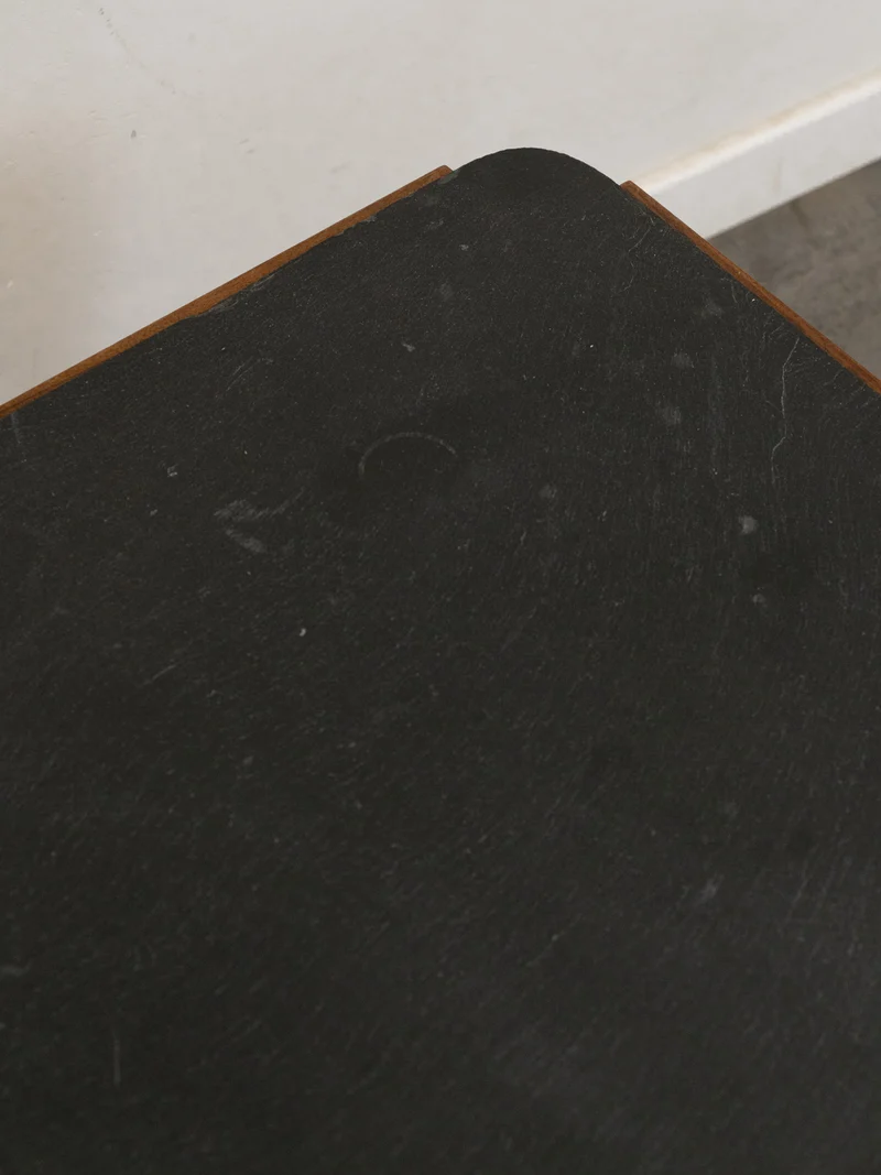 Marie-Pierre, la table basse en bois et ardoise N°81