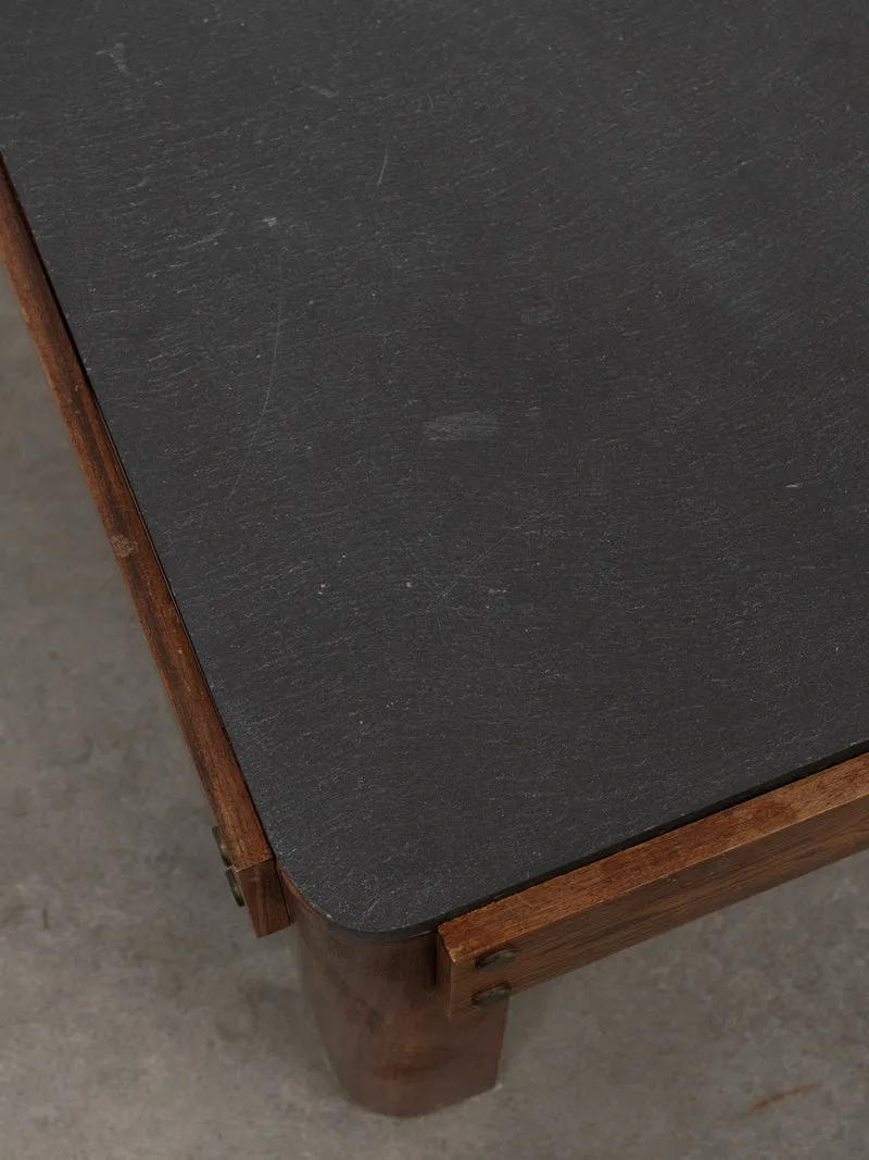 Marie-Pierre, la table basse en bois et ardoise N°81
