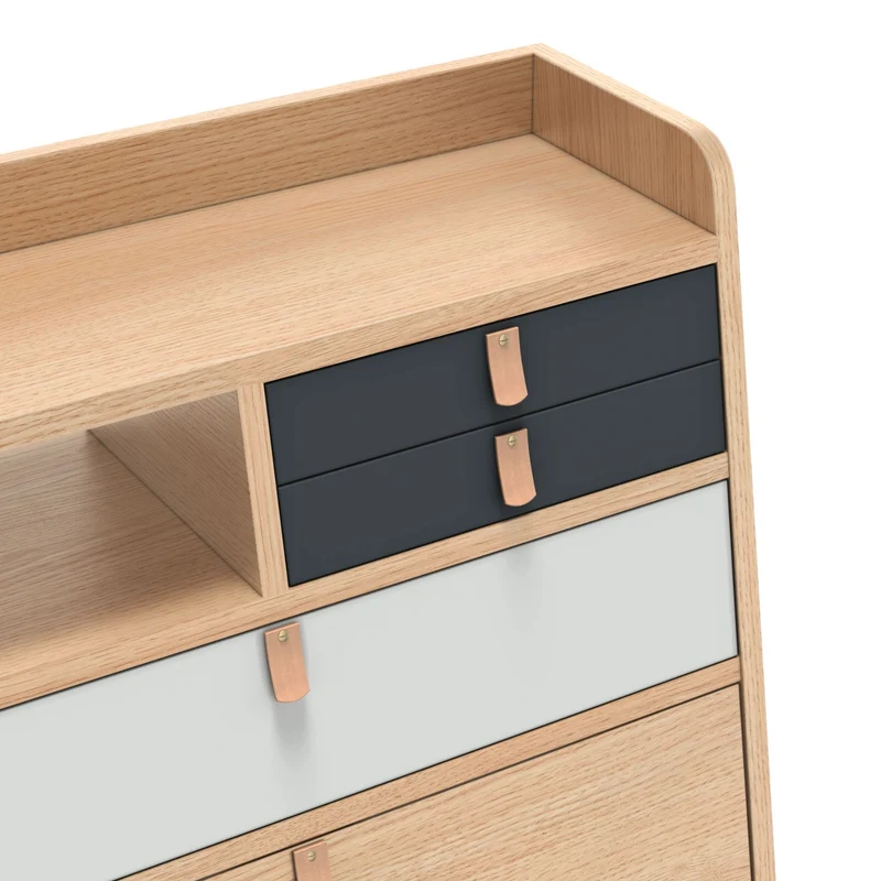 Secrétaire Gaston - Gris ardoise