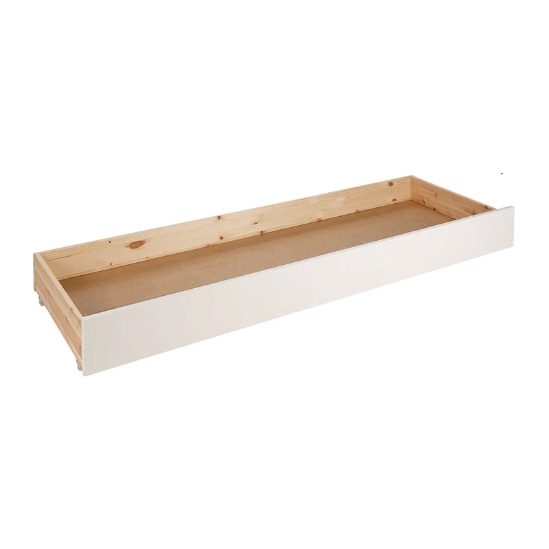 Tiroir de lit 60x180 pour lit capitaine 90x200 Vipack Scott Blanc