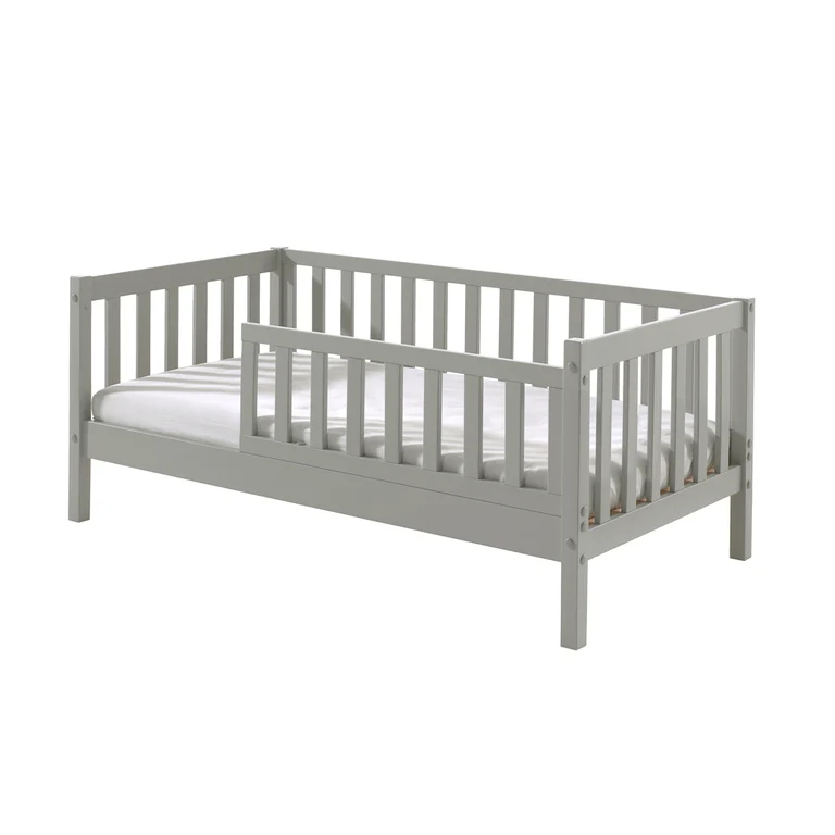 Lit 70x140 sommier inclus Vipack Tod - Gris