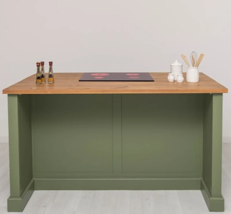 Casa Padrino Küchenschrank im Landhausstil, 160 x 110 x 90 cm