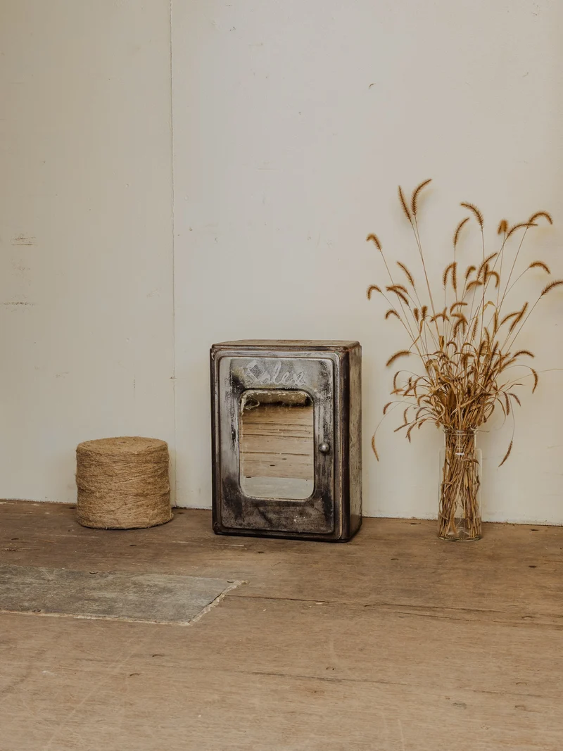 Gaëlle, l'ancienne armoire à pharmacie en métal N°1435