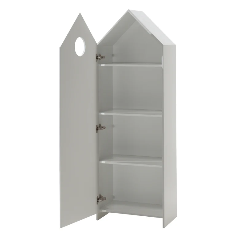 Armoire 1 porte Vipack Casami - Gris