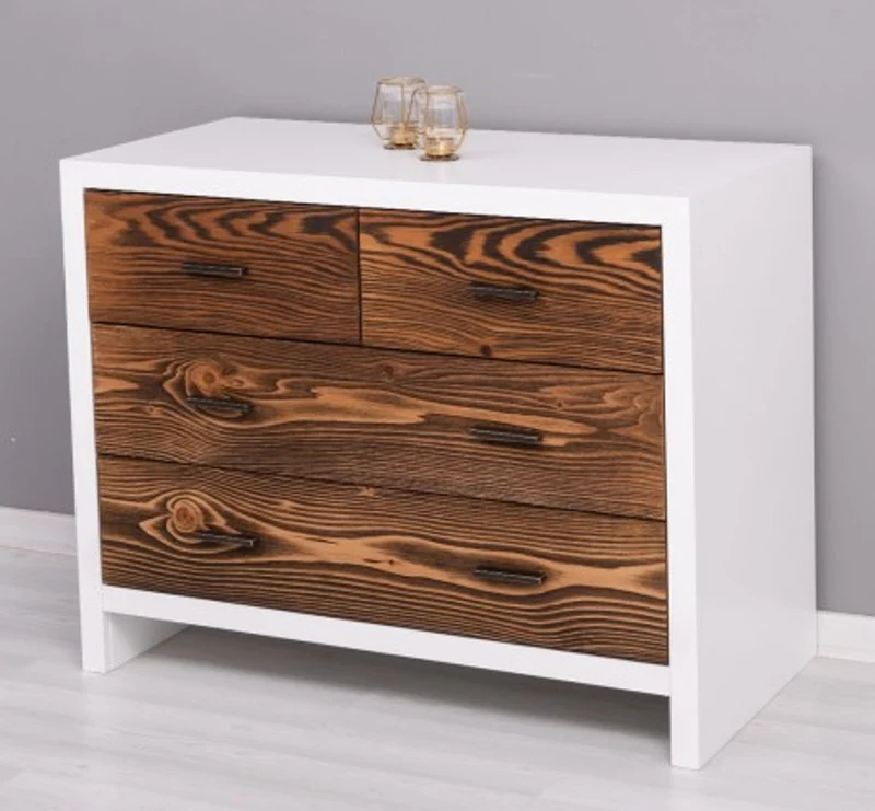 Casa Padrino Kommode im Landhausstil mit 4 Schubladen, 100 x 50 x 79 cm