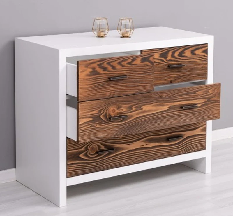 Casa Padrino Kommode im Landhausstil mit 4 Schubladen, 100 x 50 x 79 cm