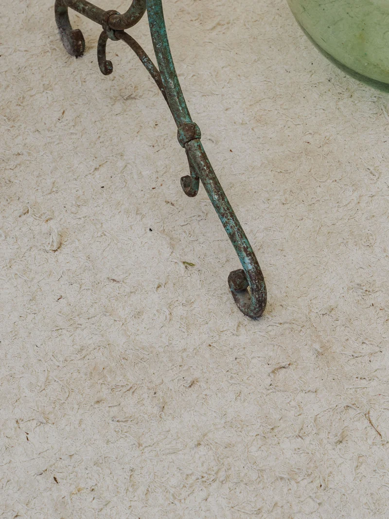 Joseph, le berceau en métal vert N°23
