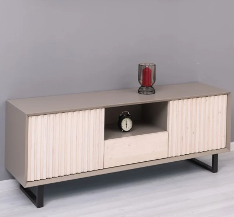 Casa Padrino TV Schrank im Landhausstil mit 2 Türen und 1 Schublade, 160 x 40 x 60 cm