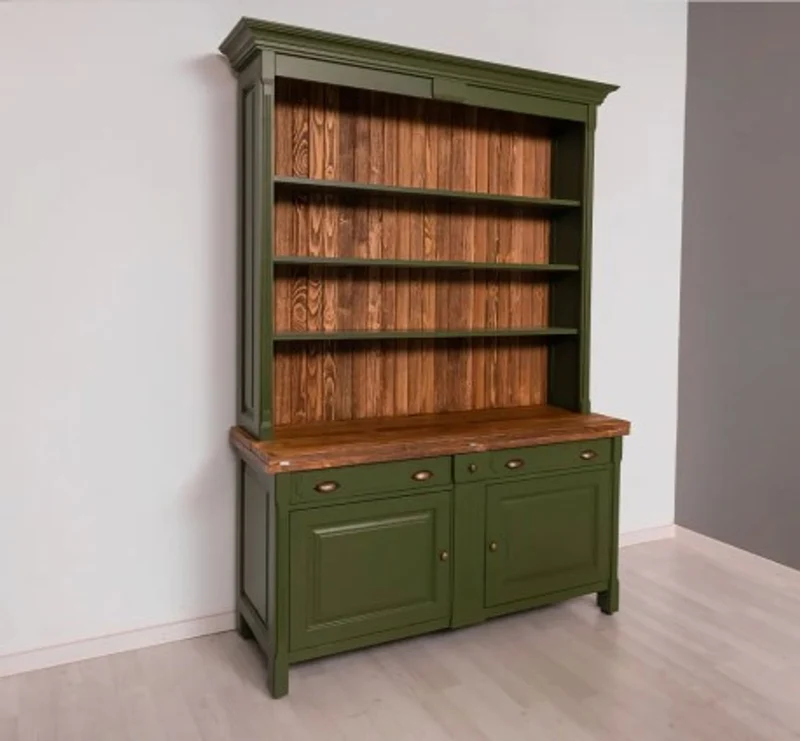 Casa Padrino Bücherregal im Landhausstil, 160 x 60 x 230 cm