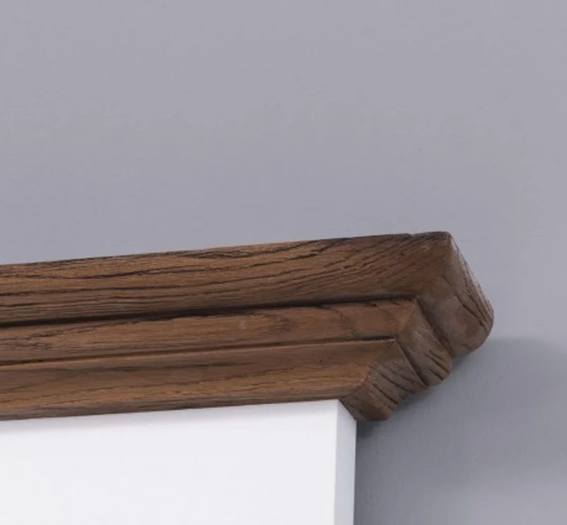 Casa Padrino Schuhschrank im Landhausstil mit 2 Türen und 2 Schubladen, 103 x 35 x 195 cm