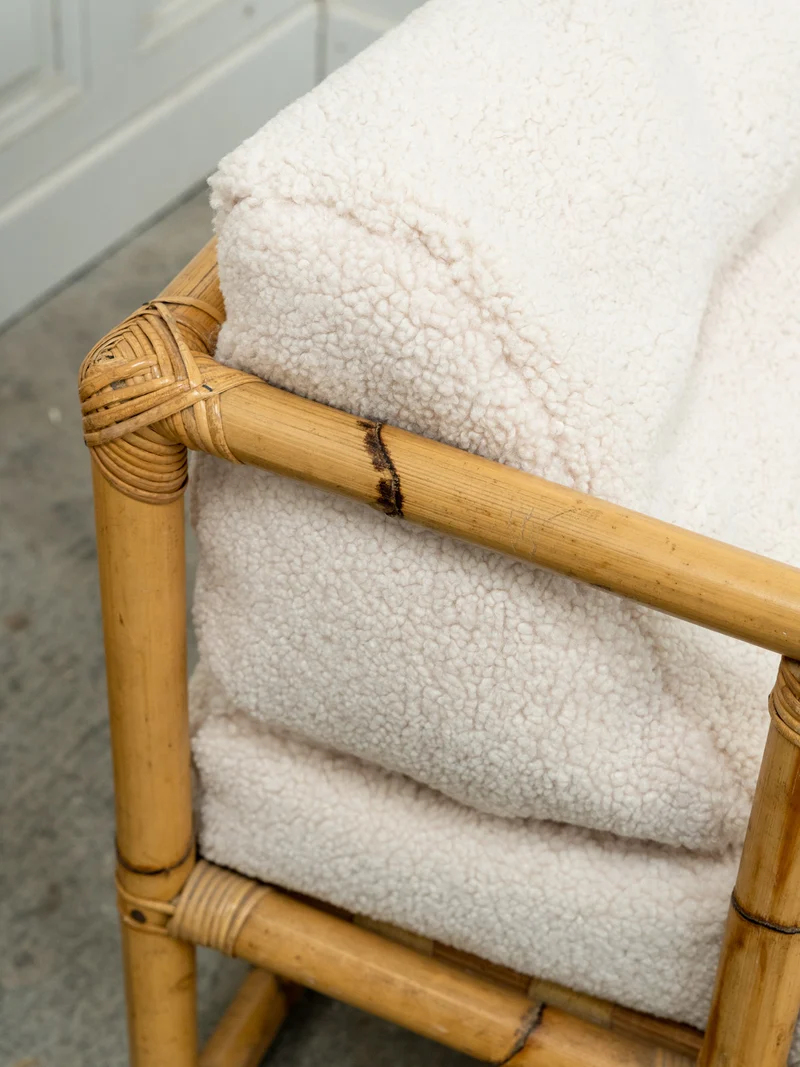 Jacques, le salon en bambou et tissu N°142