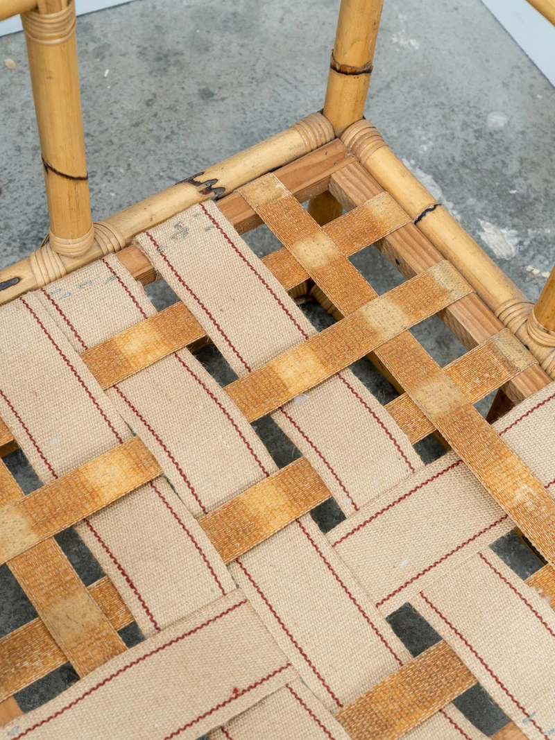 Jacques, le salon en bambou et tissu N°142