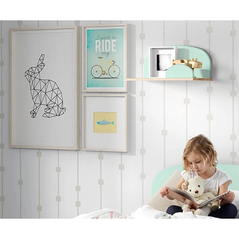 Étagère murale 45 cm Vipack Kiddy - Vert Menthe