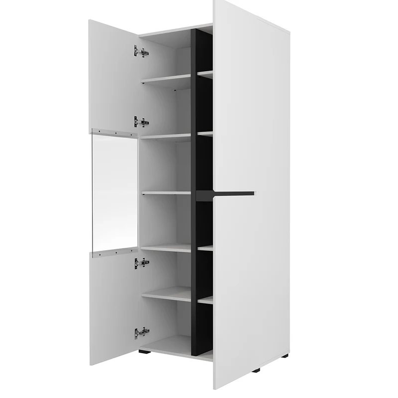 Vaisselier 2 portes Lilia Blanc