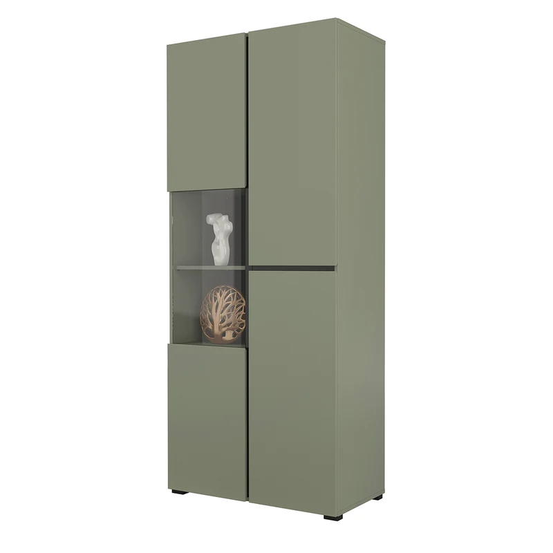Vaisselier 2 portes Lilia Vert