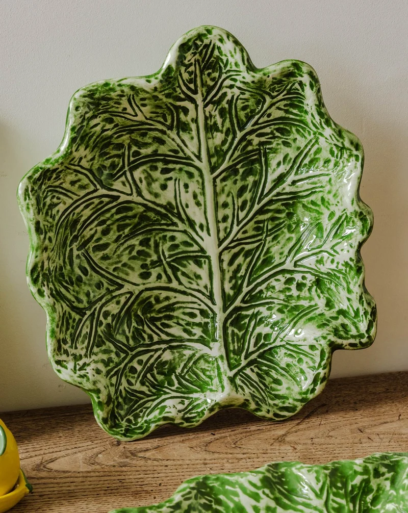 Nestor, la coupe feuille de chou en barbotine N°701