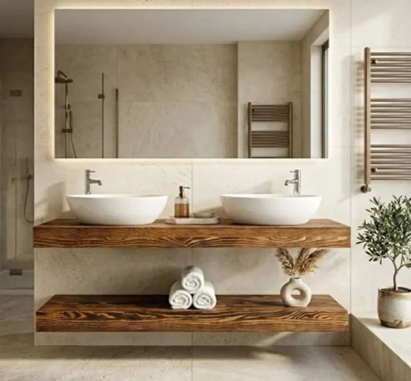 Casa Padrino Möbel Set im Landhausstil, 150 x 50 x 10 cm