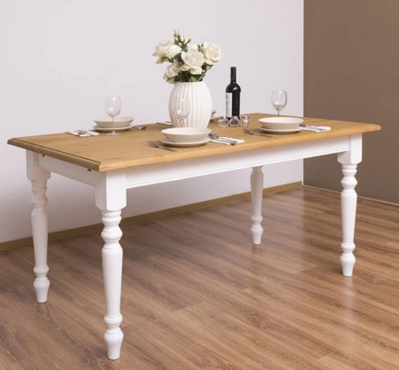 Casa Padrino Esstisch im Landhausstil, 180 x 90 x 78 cm