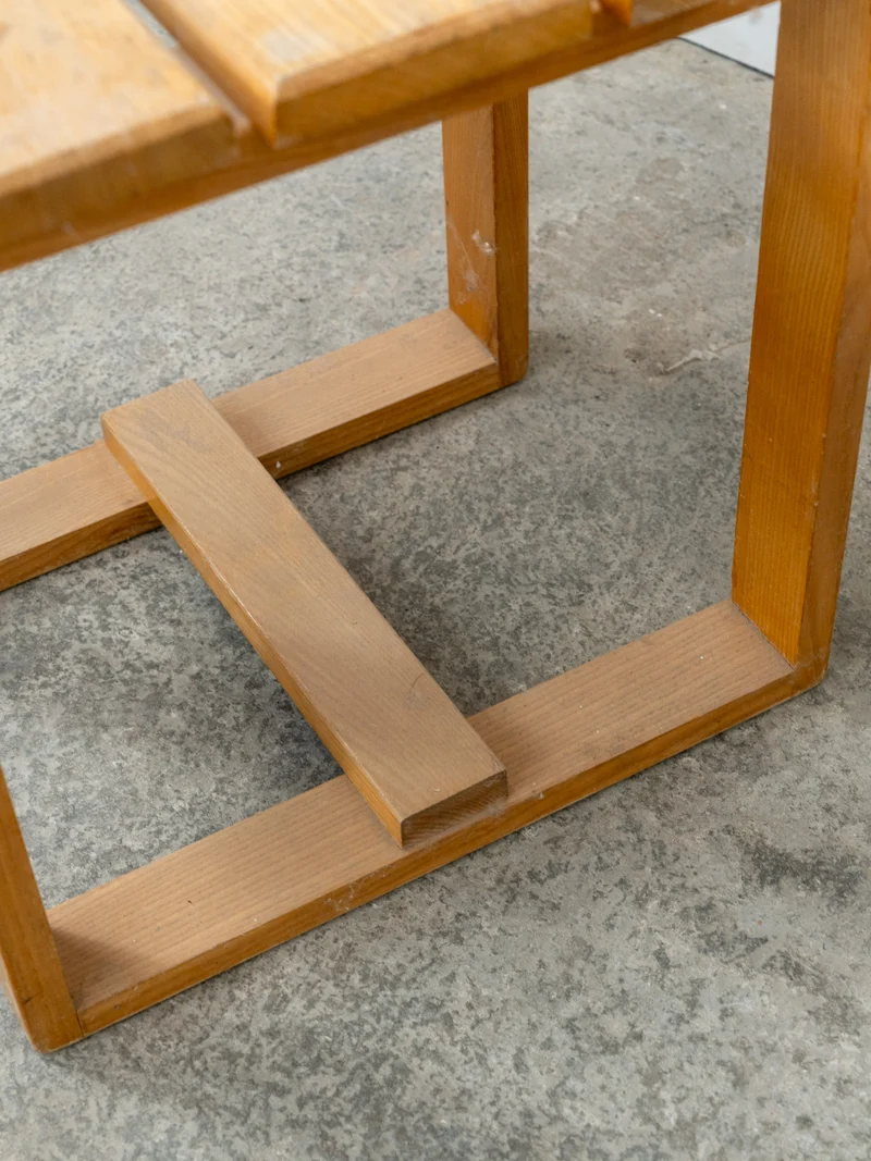 Axel, le tabouret en bois massif N°696